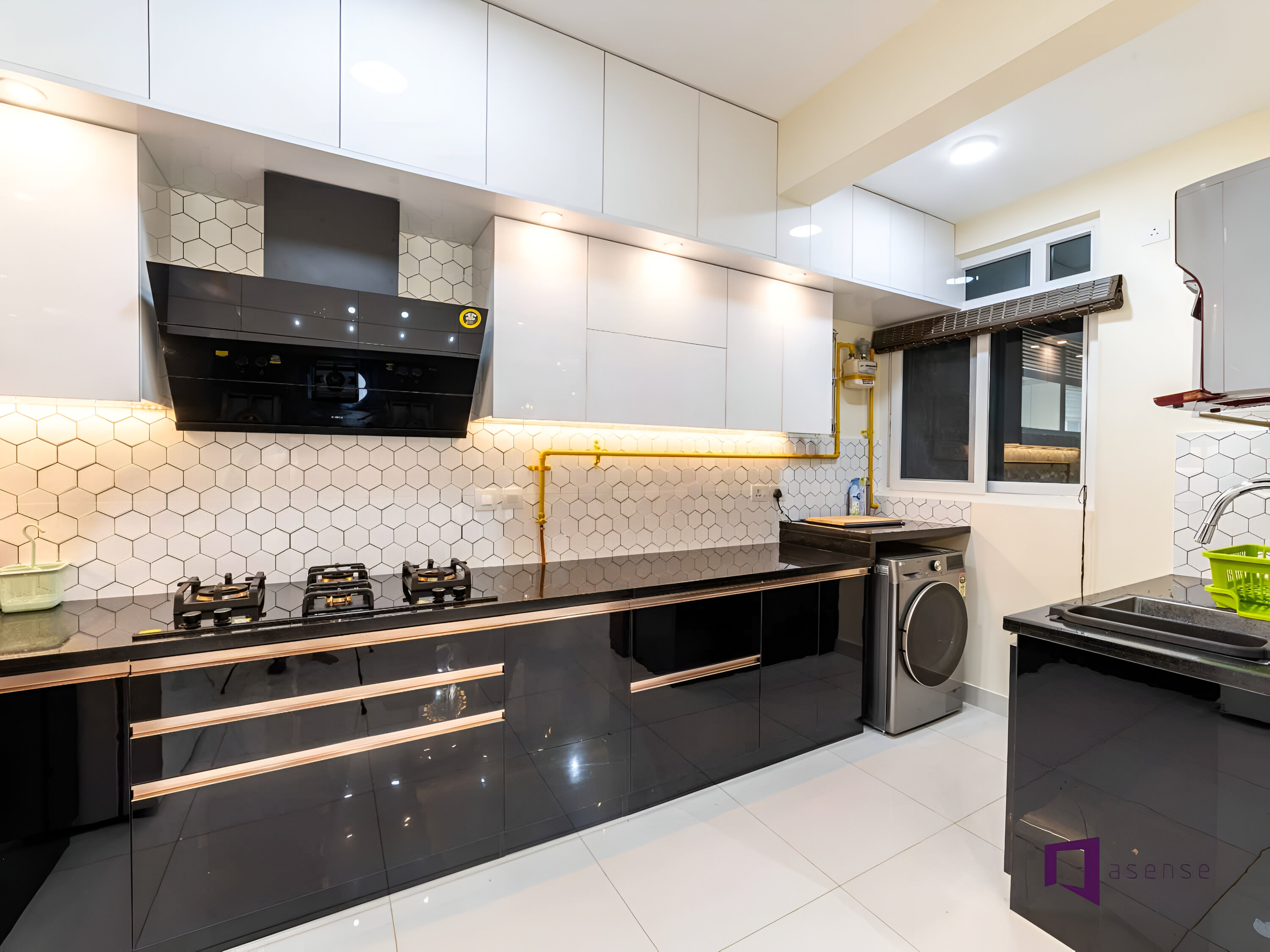 Fully Customized Modular Kitchen